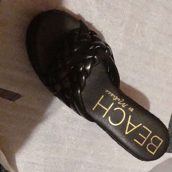 👍 Matisse Braided Platform Sandals. Size 9. A6 - Picture 2 of 4